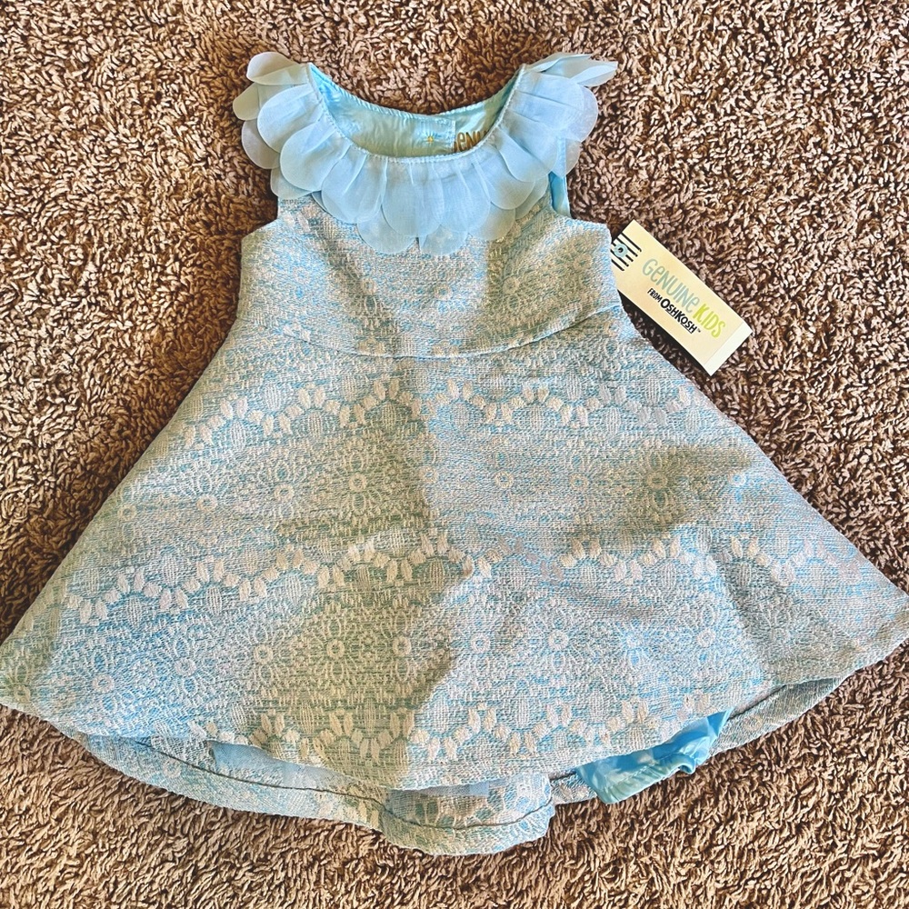 Blue & Silver party dress